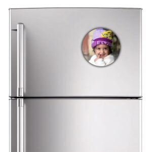 Acrylic Round Fridge Magnet