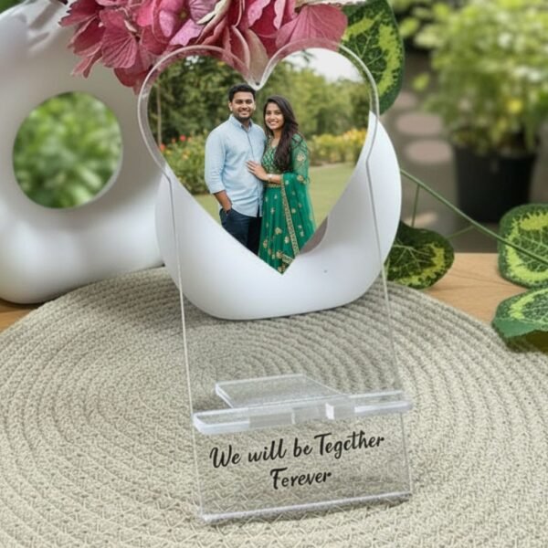 Custom Mobile Holder-image - heart Custom Mobile Holder