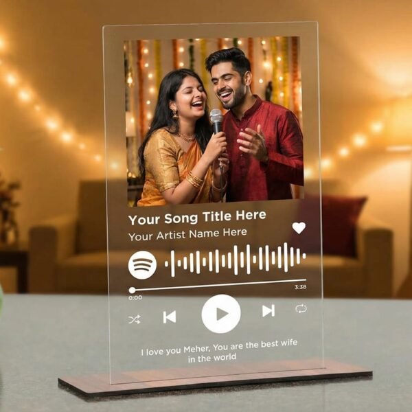 Custom Acrylic Spotify Photo Frame