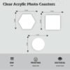 Acrylic Photo Coasters